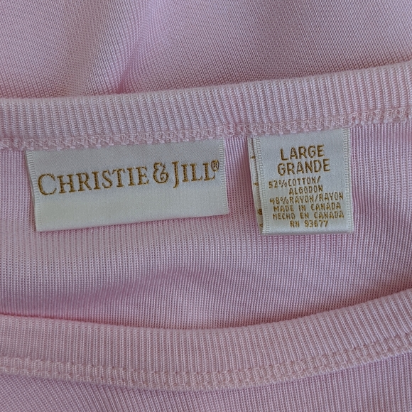 Christie & Jill size Large shirt - Picture 3 of 3